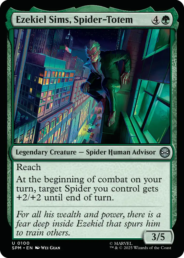 Ezekiel Sims, Spider-Totem