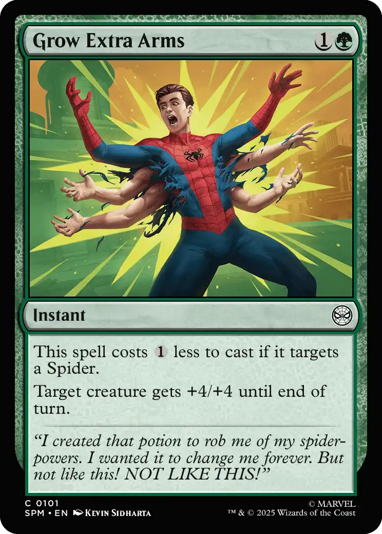 Grow Extra Arms