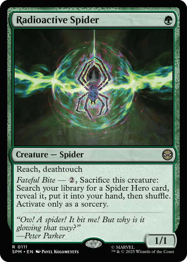 Radioactive Spider
