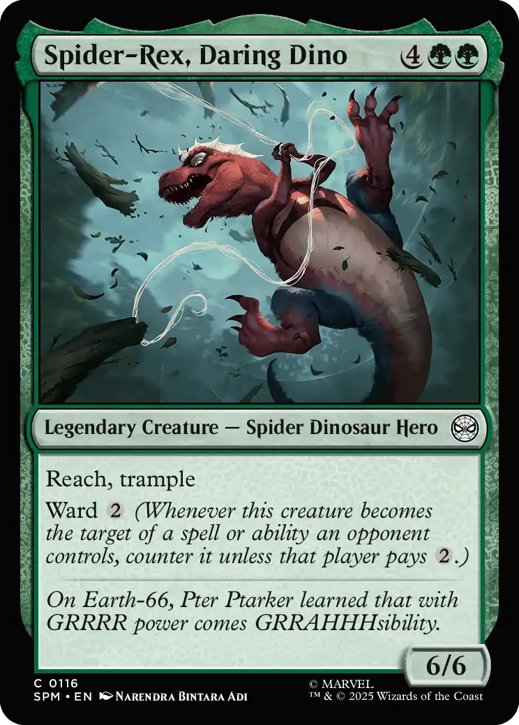 Spider-Rex, Daring Dino
