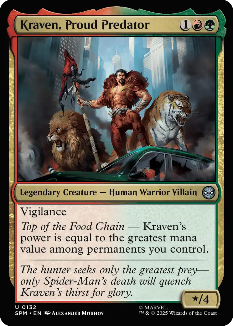 Kraven, Proud Predator