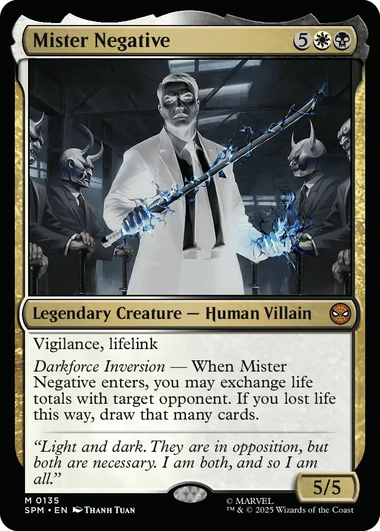 Mister Negative