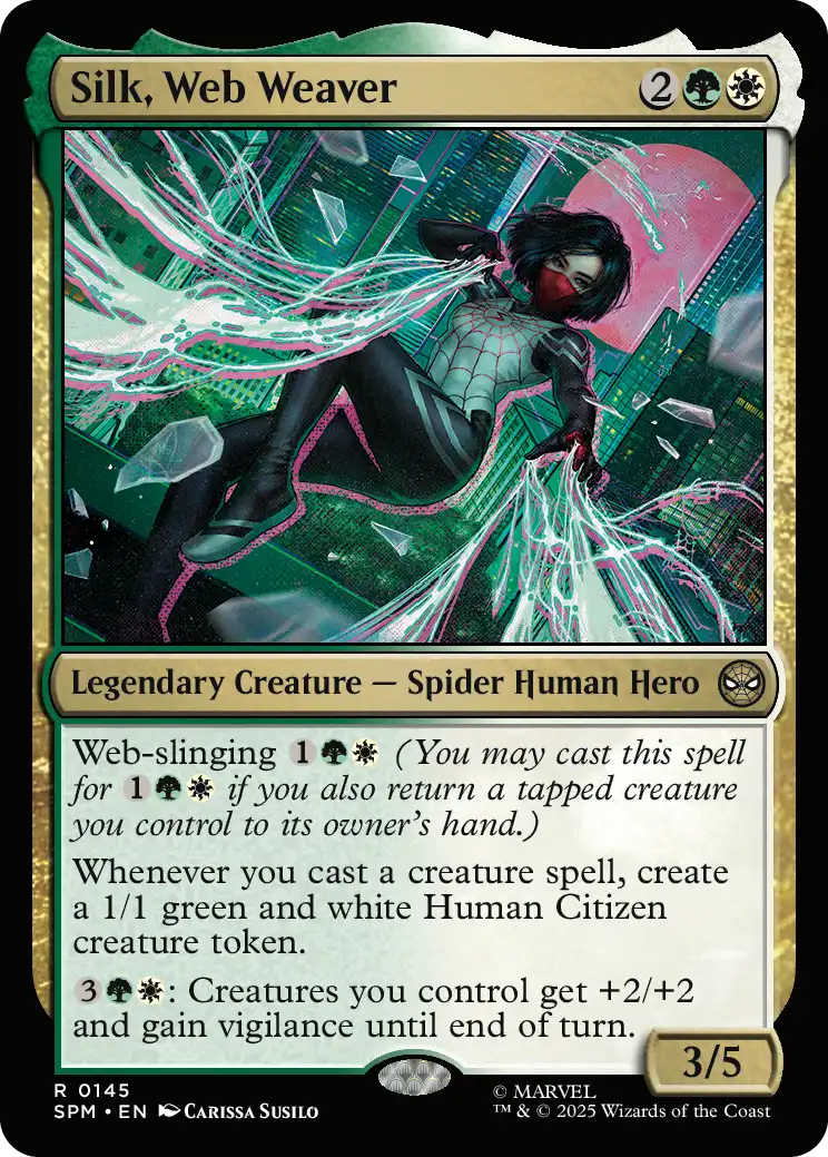 Silk, Web Weaver