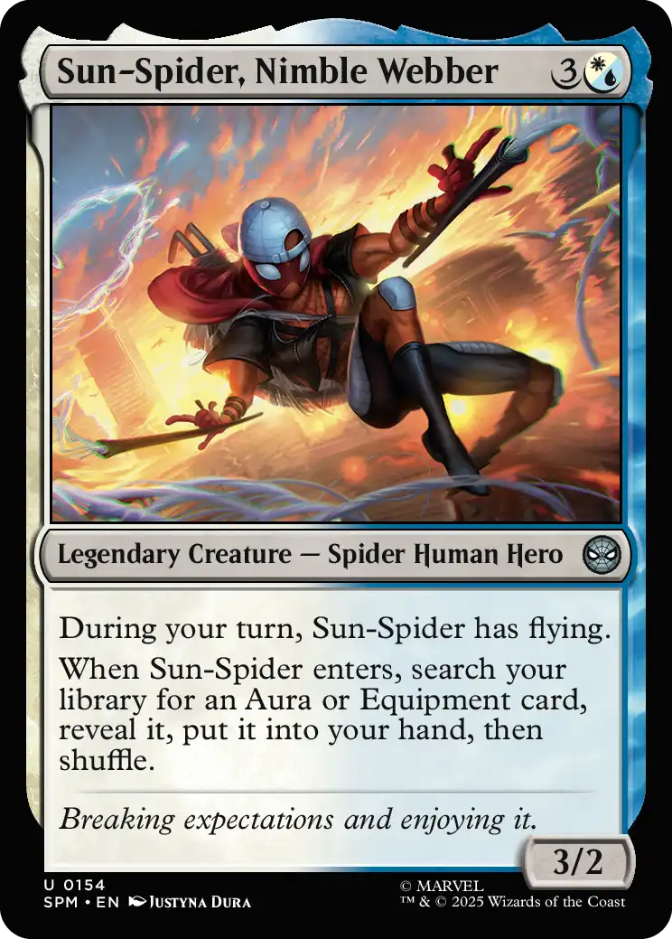 Sun-Spider, Nimble Webber