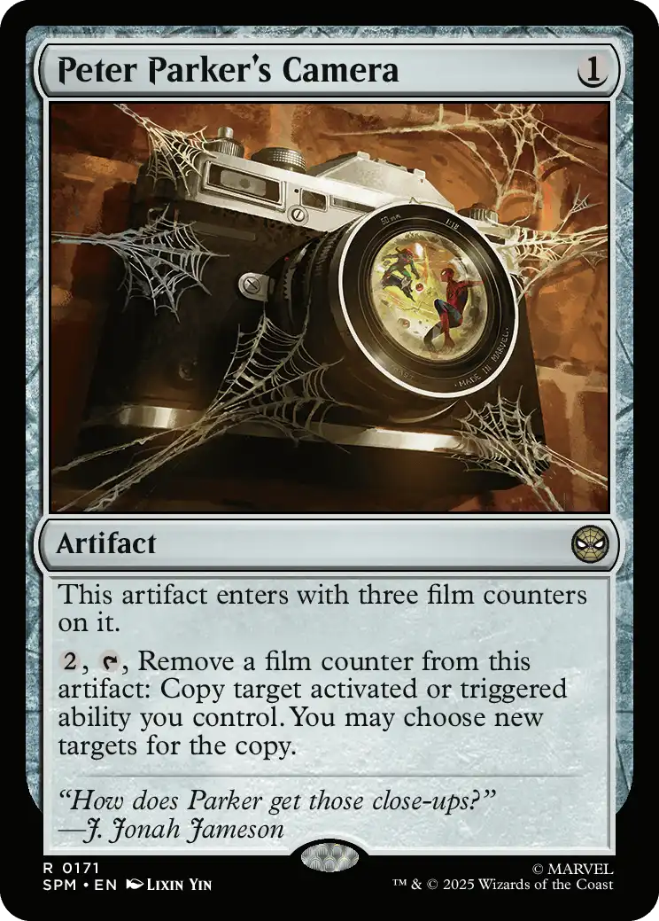 Peter Parker's Camera