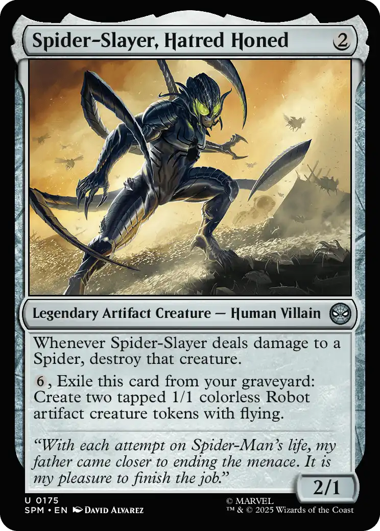 Spider-Slayer, Hatred Honed