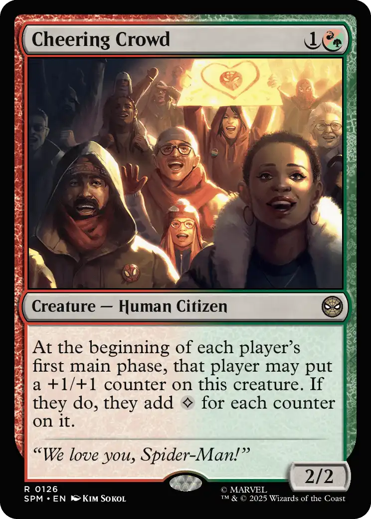 Cheering Crowd