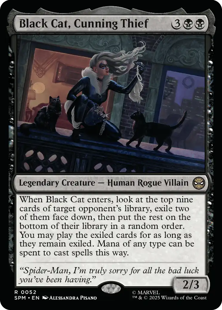 Black Cat, Cunning Thief