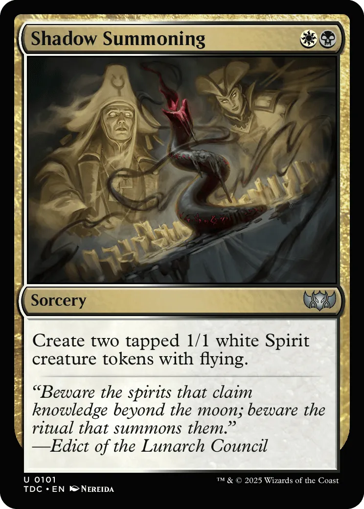 Shadow Summoning