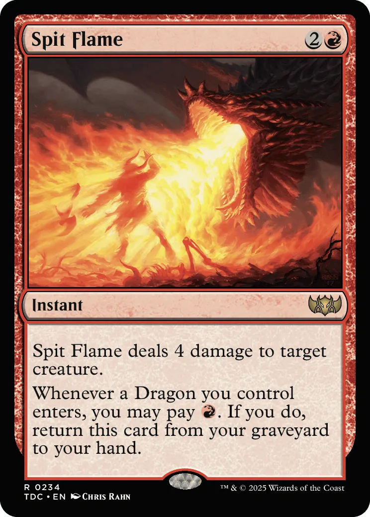 Spit Flame