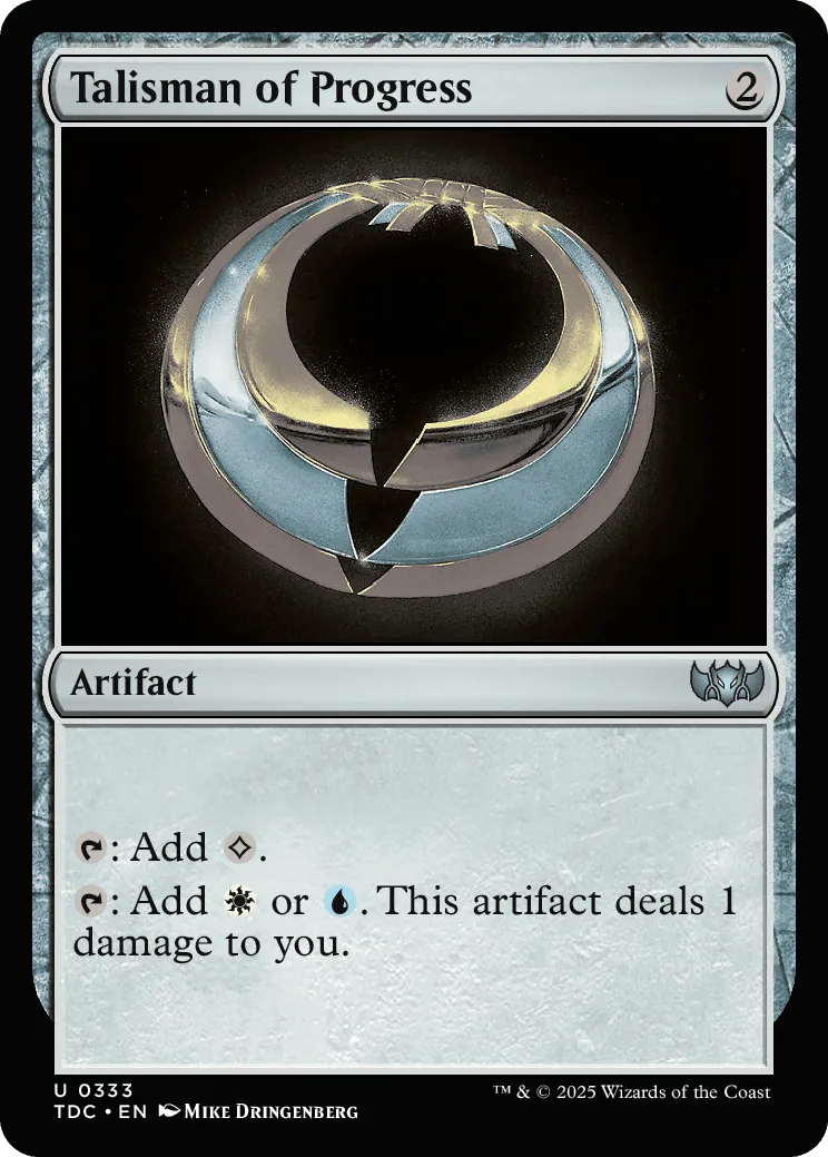 Talisman of Progress