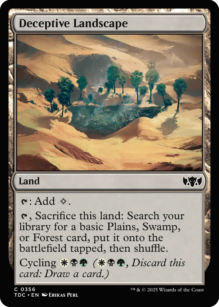 Deceptive Landscape