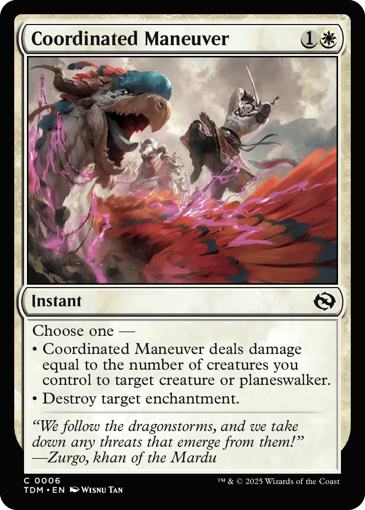 Coordinated Maneuver