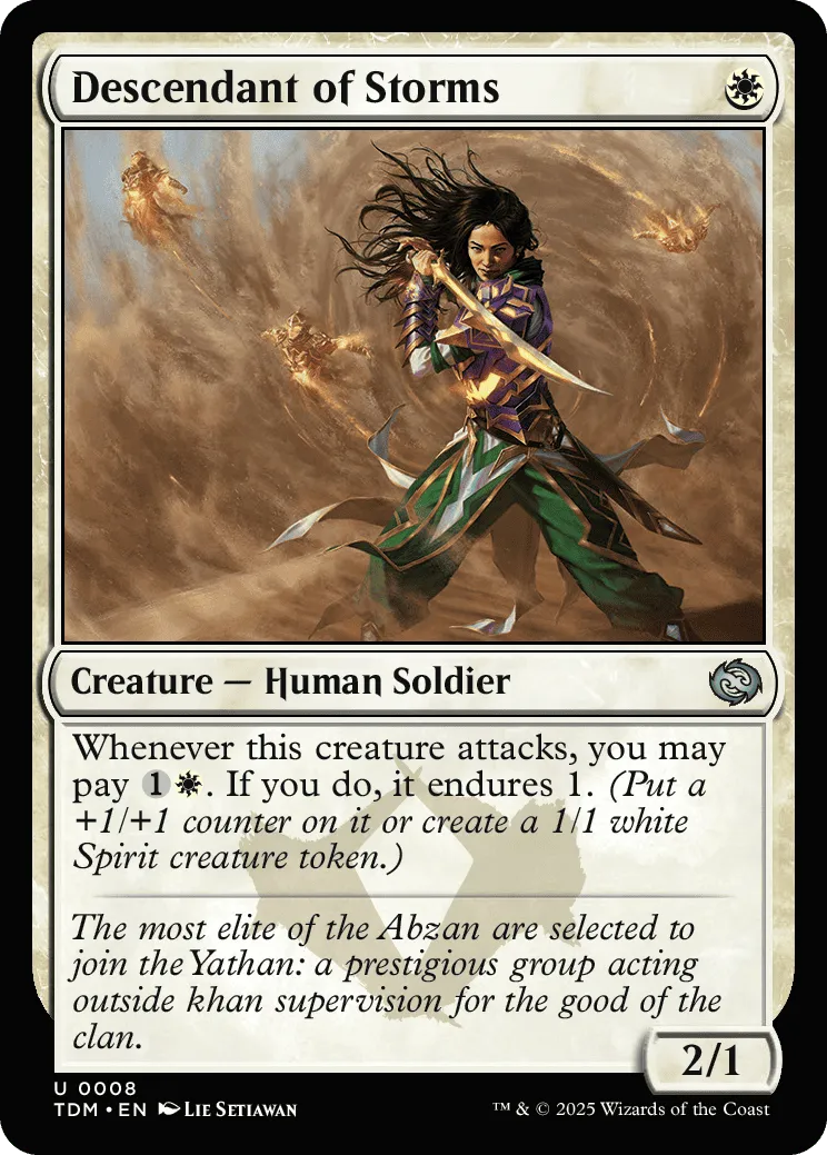 Descendant of Storms