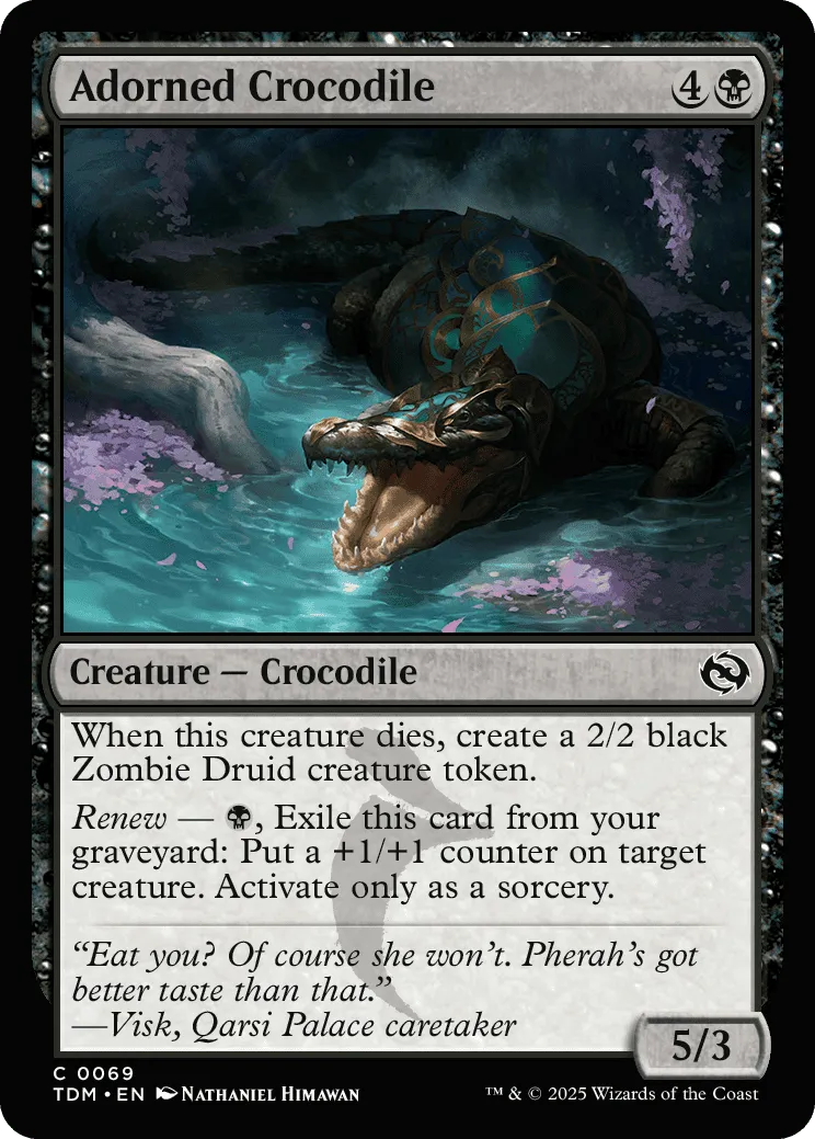 Adorned Crocodile