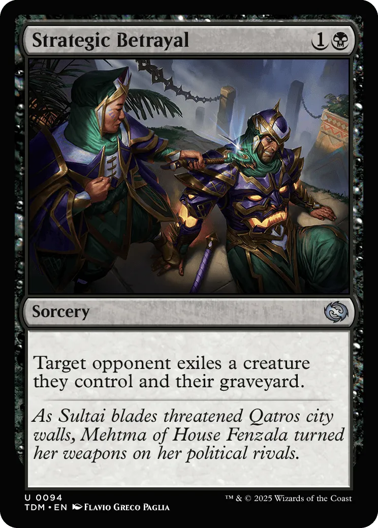 Strategic Betrayal