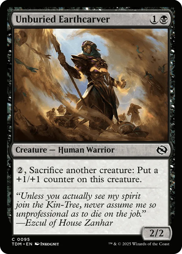 Unburied Earthcarver