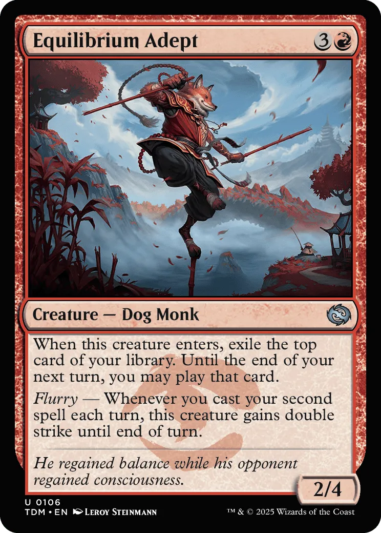 Equilibrium Adept