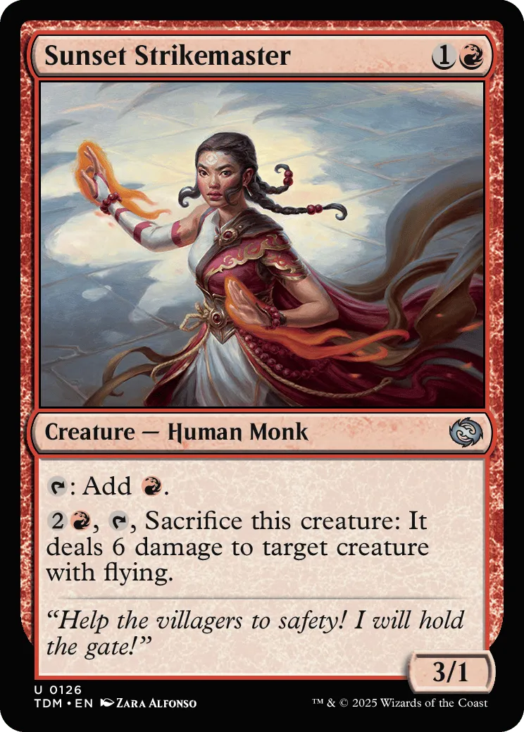 Sunset Strikemaster