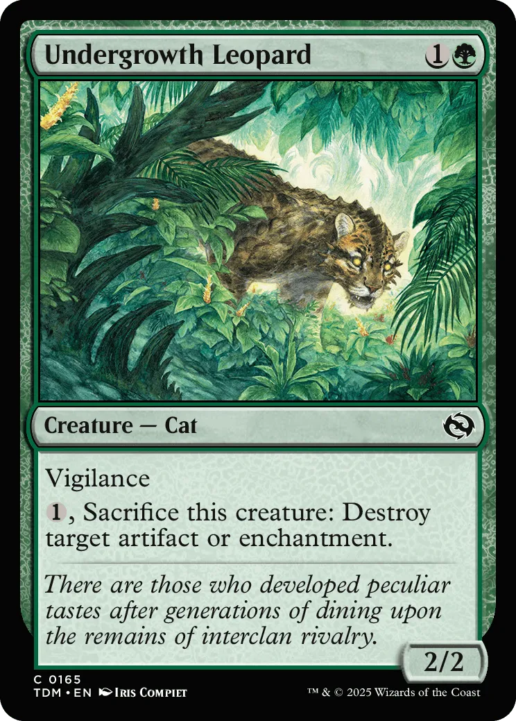 Undergrowth Leopard