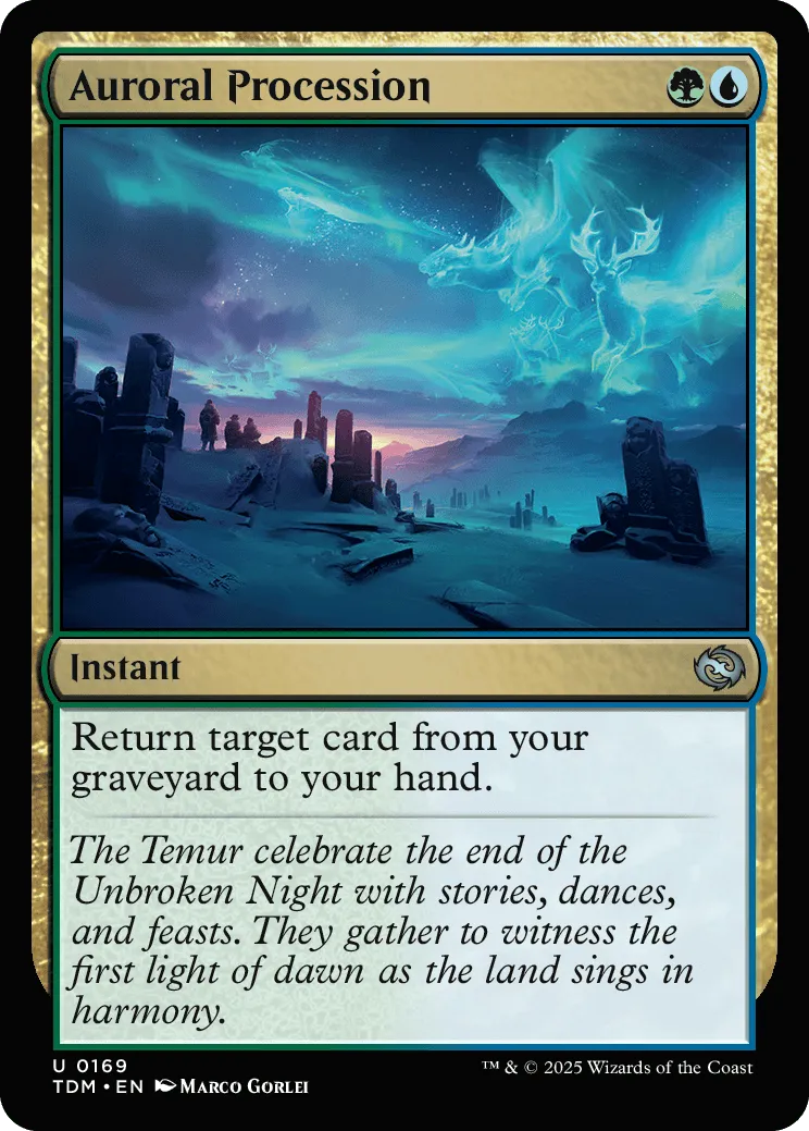 Auroral Procession
