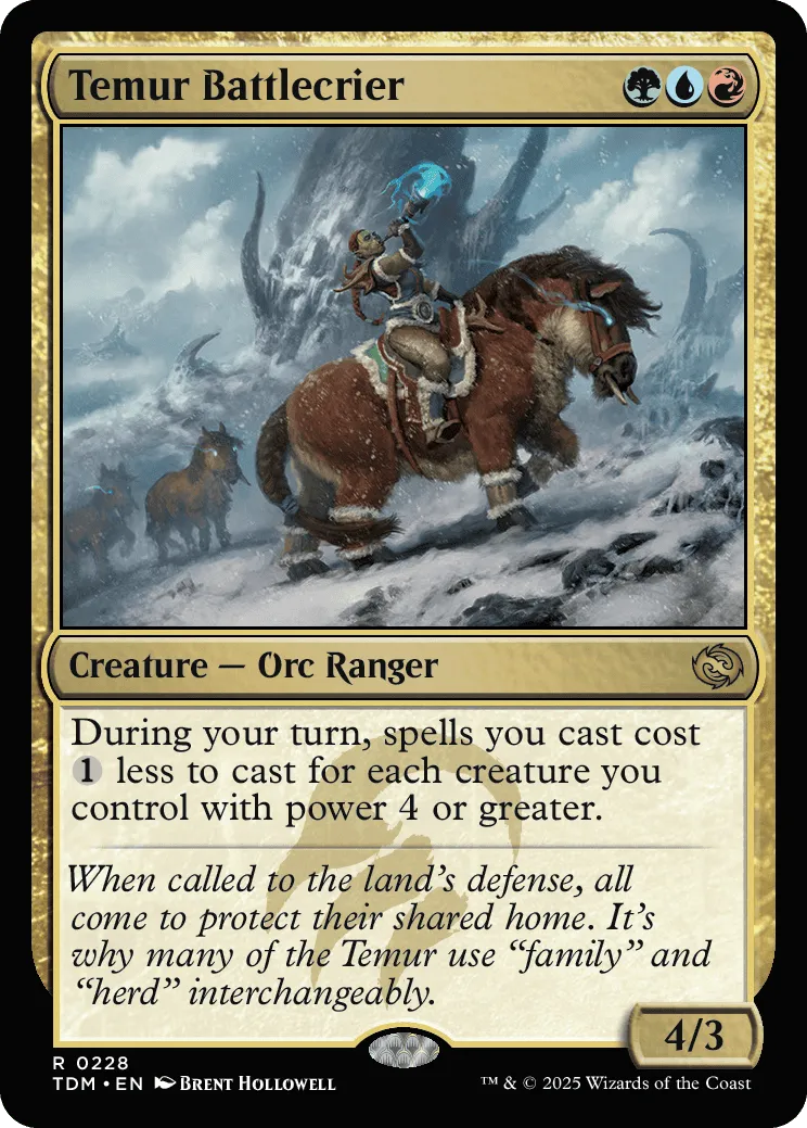 Temur Battlecrier