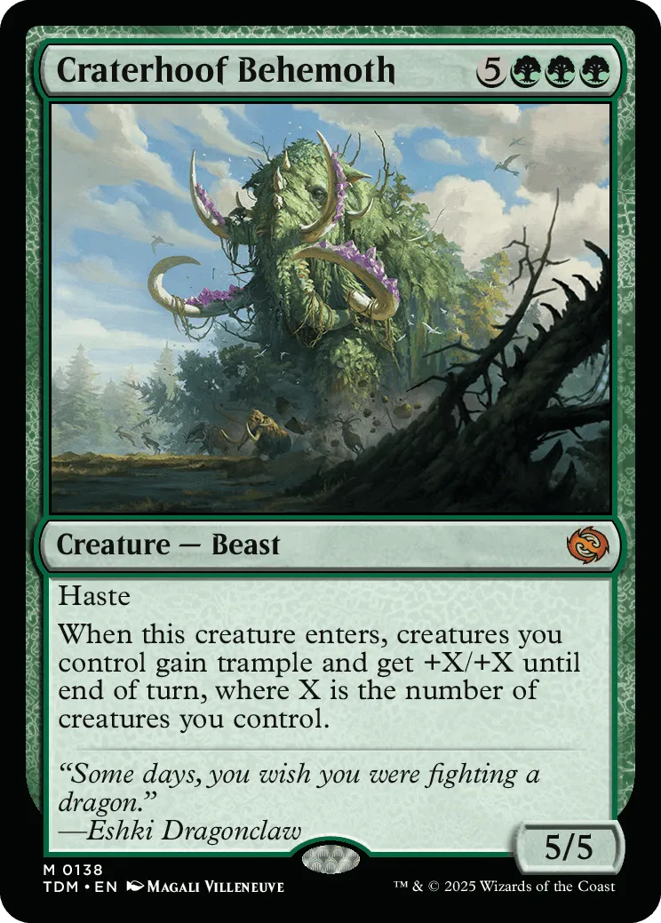 Craterhoof Behemoth