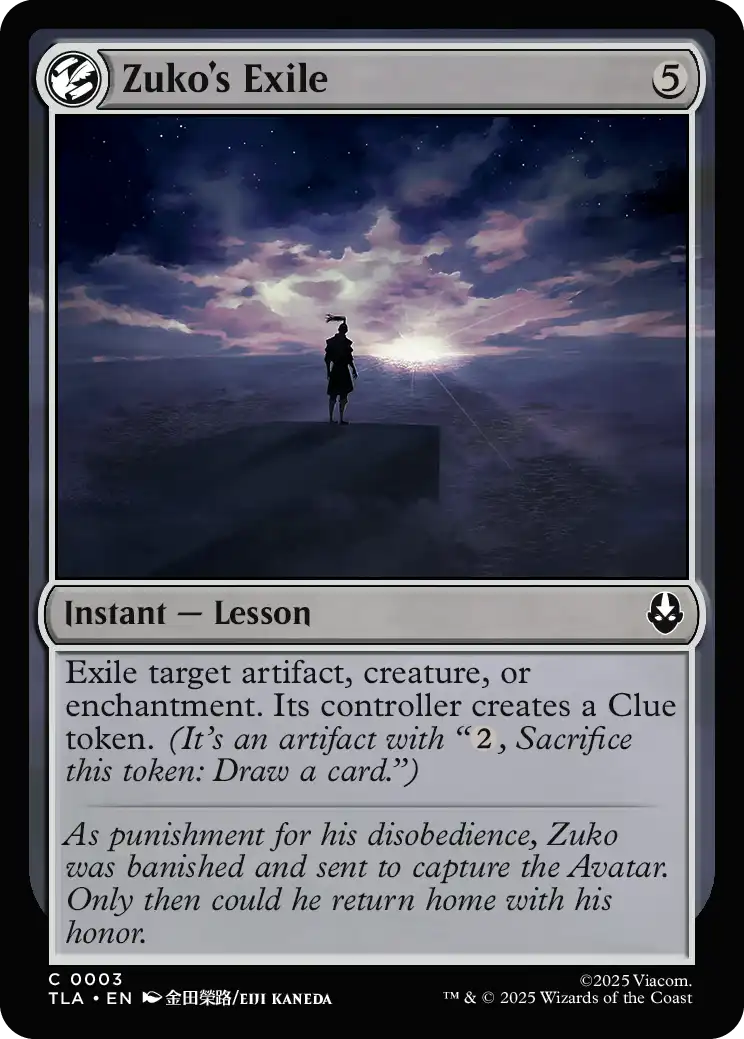 Zuko's Exile