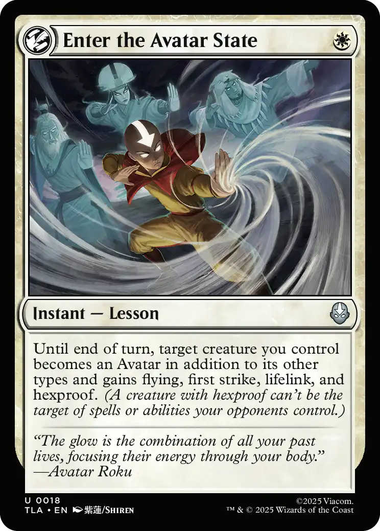 Enter the Avatar State
