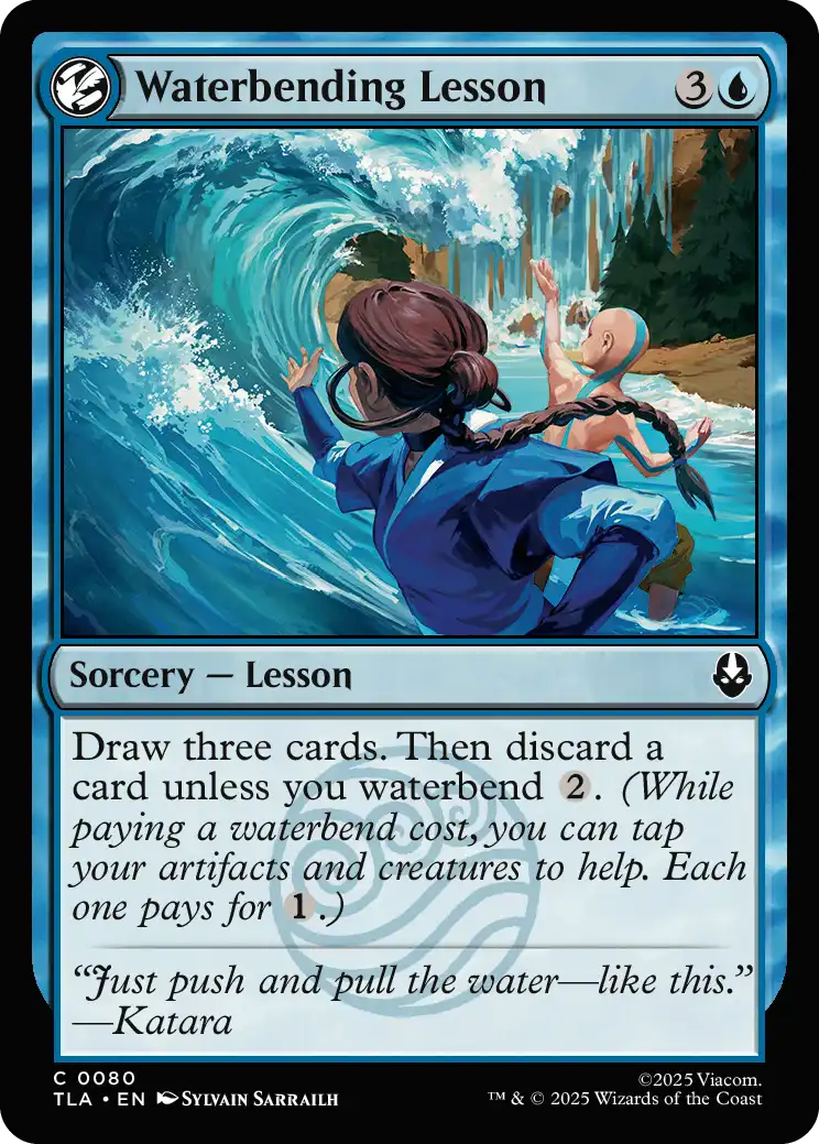Waterbending Lesson