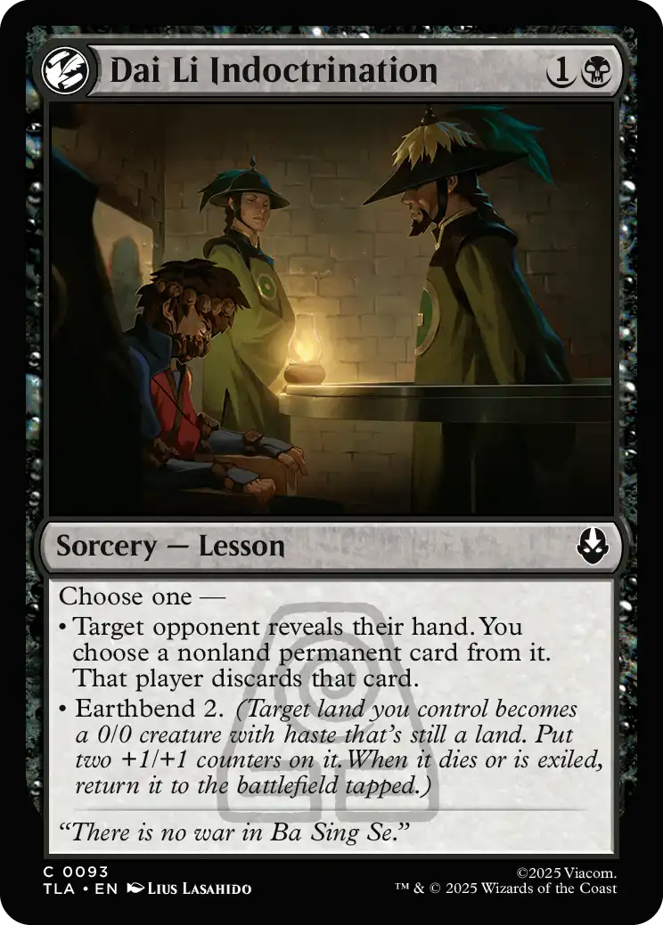 Dai Li Indoctrination