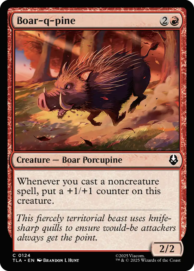 Boar-q-pine