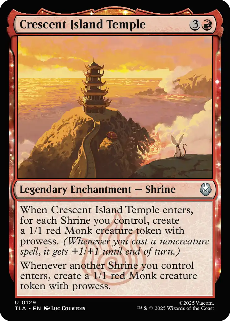 Crescent Island Temple