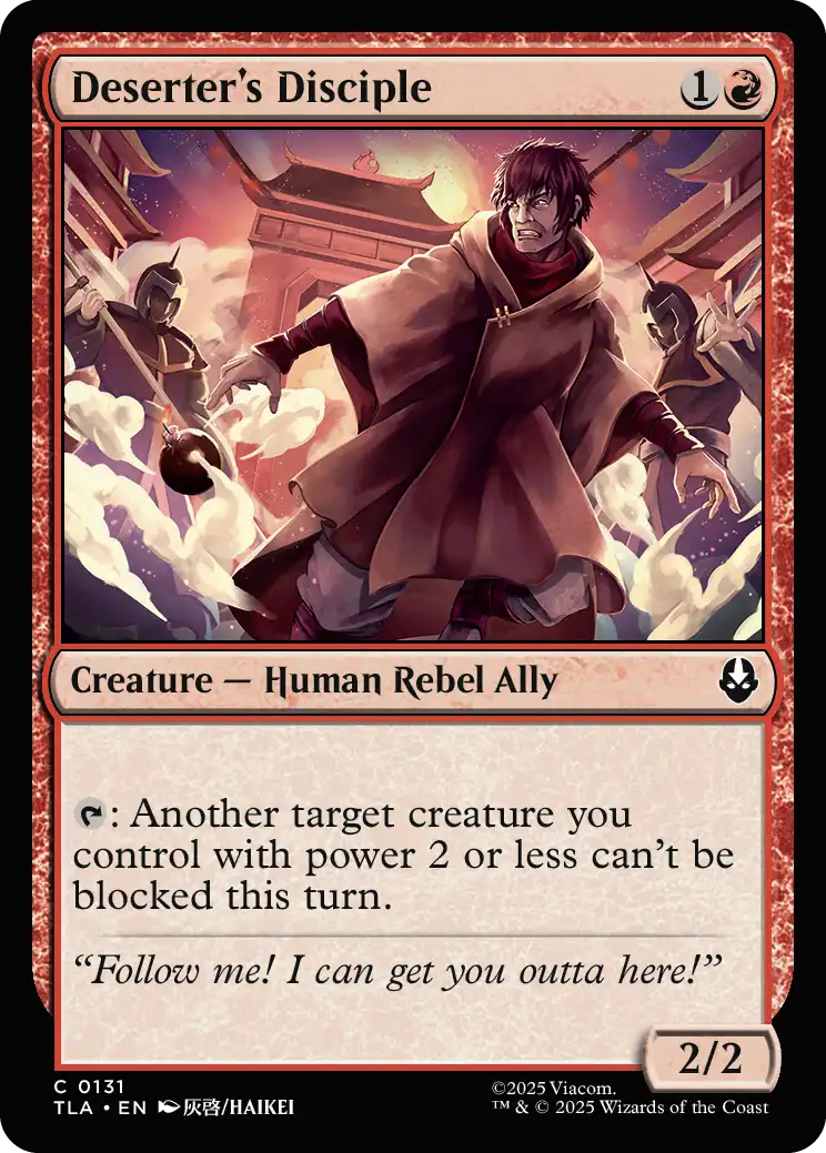 Deserter's Disciple