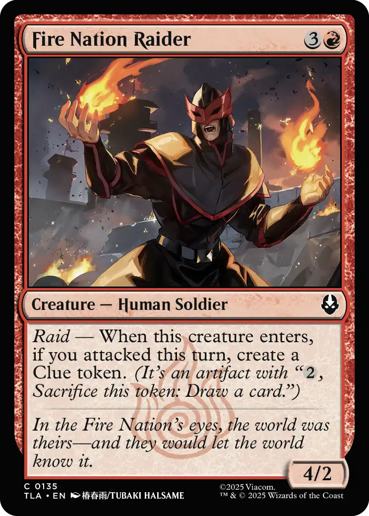 Fire Nation Raider