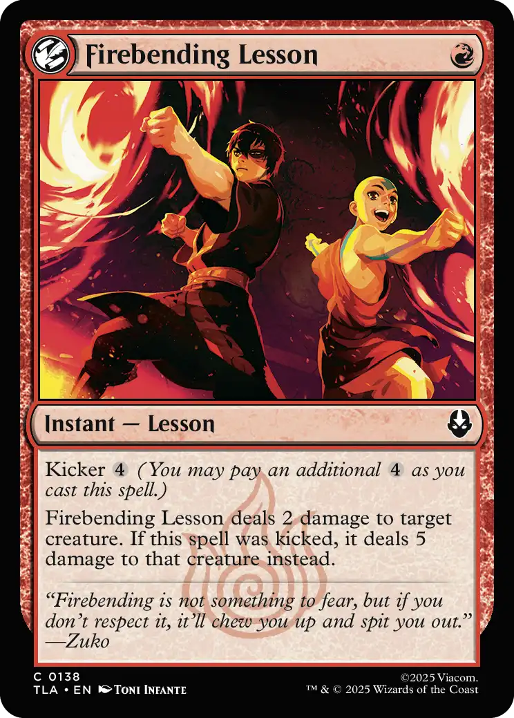 Firebending Lesson