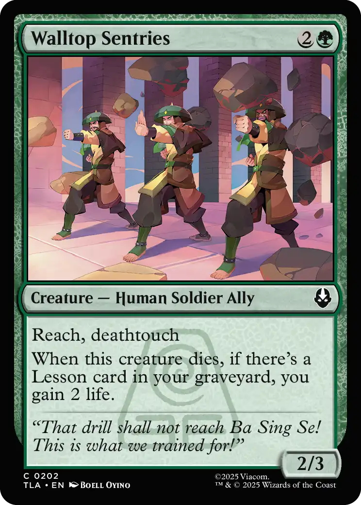 Walltop Sentries