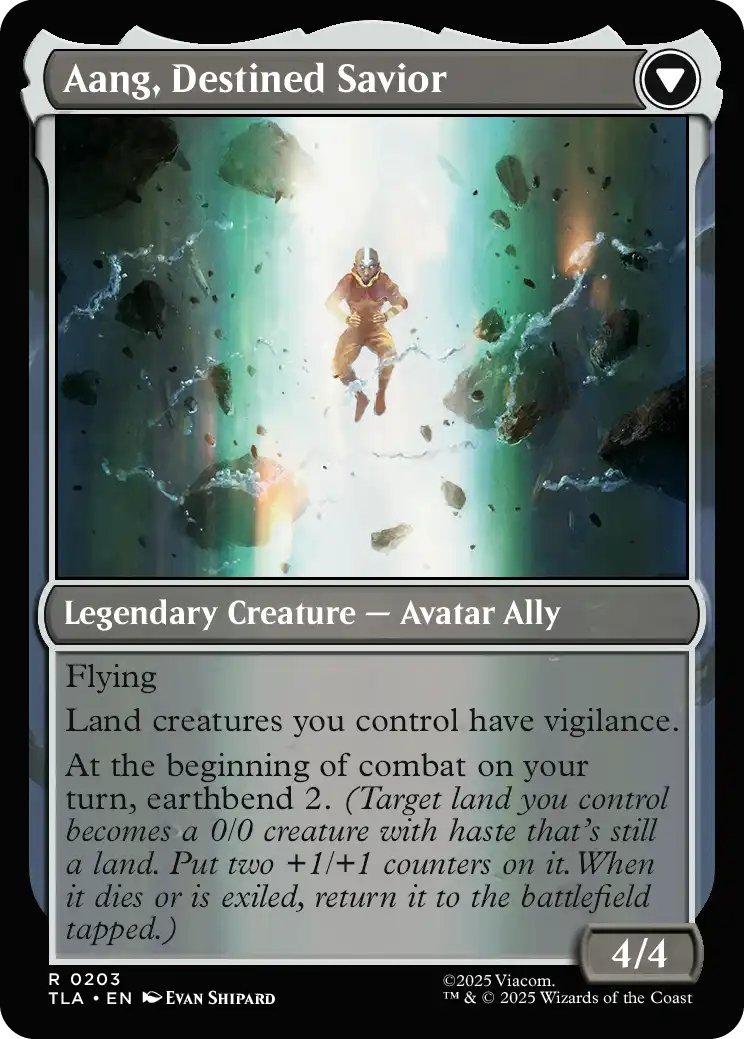 Aang, Destined Savior