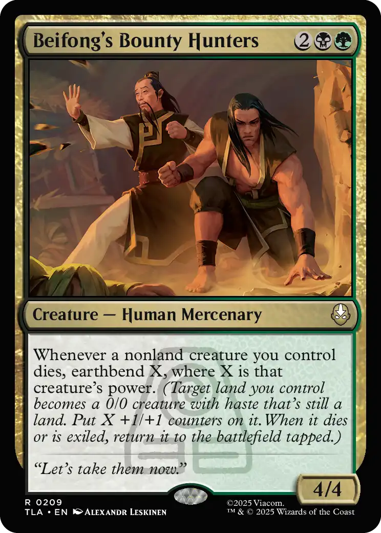 Beifong's Bounty Hunters