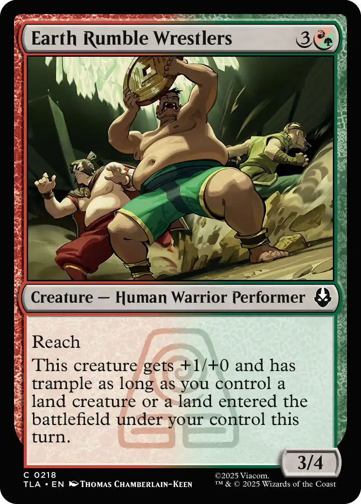 Earth Rumble Wrestlers