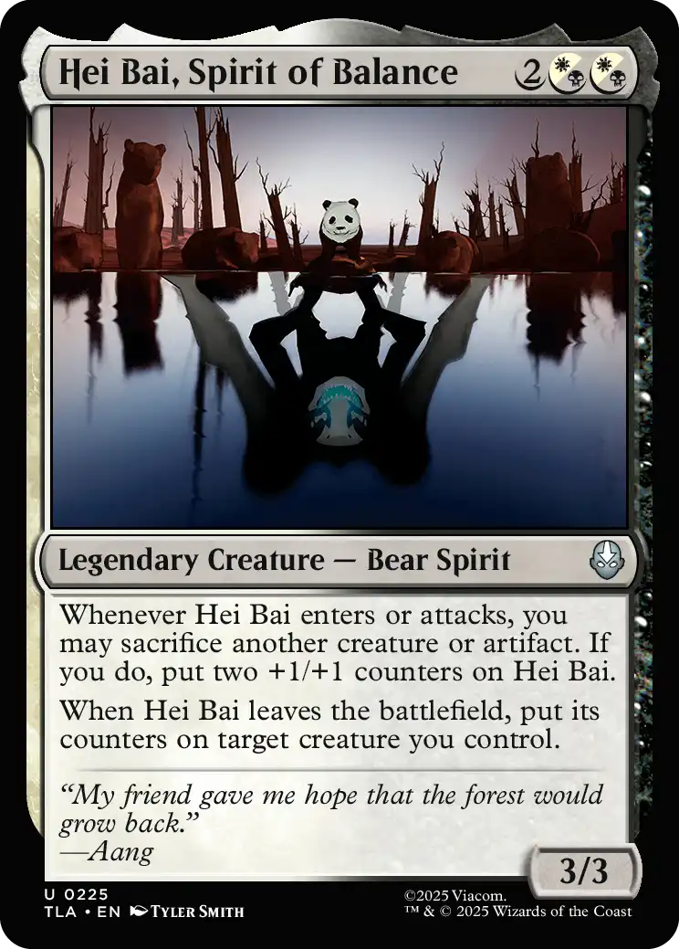 Hei Bai, Spirit of Balance