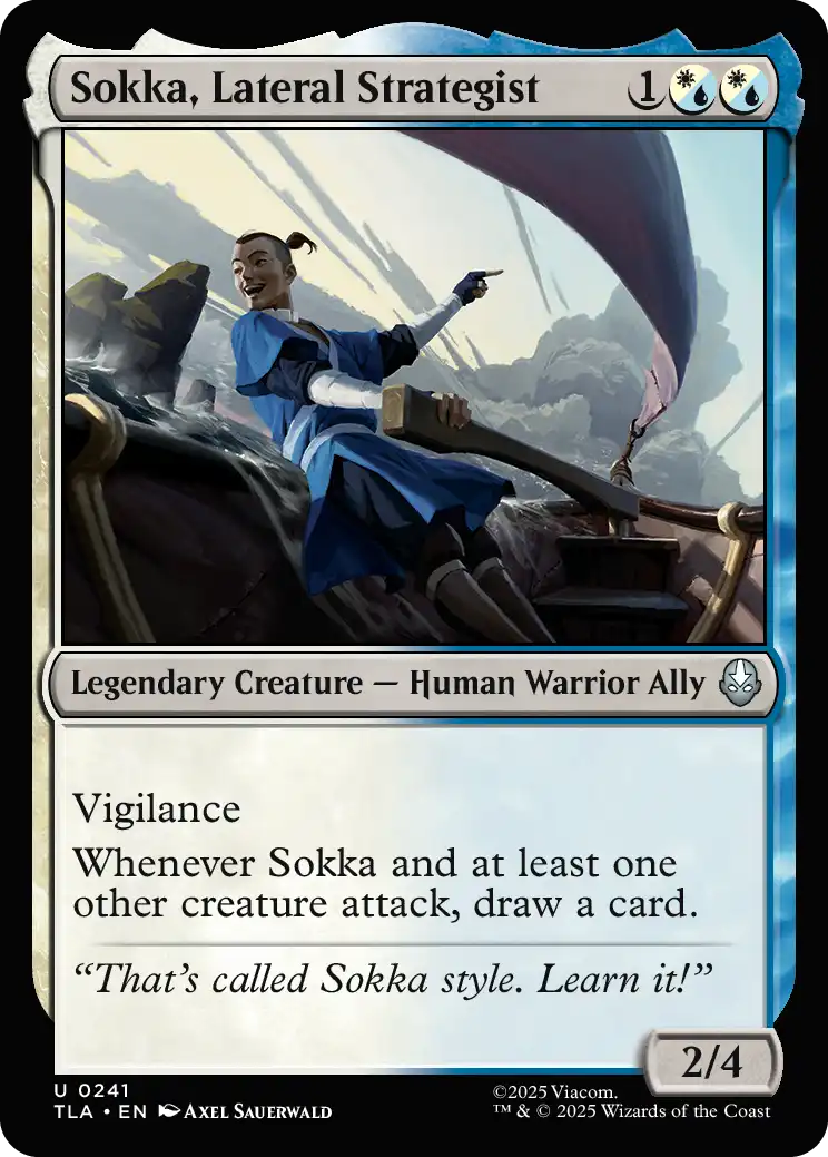Sokka, Lateral Strategist