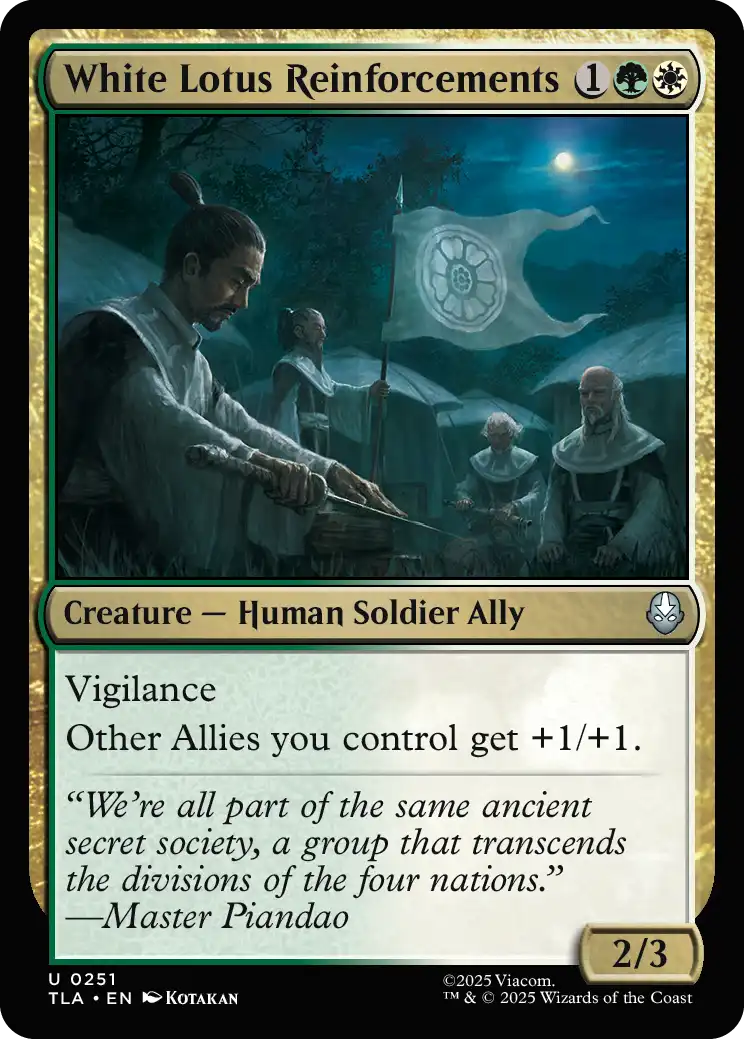White Lotus Reinforcements