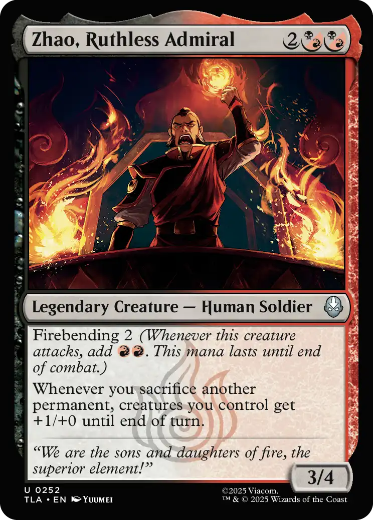 Zhao, Ruthless Admiral