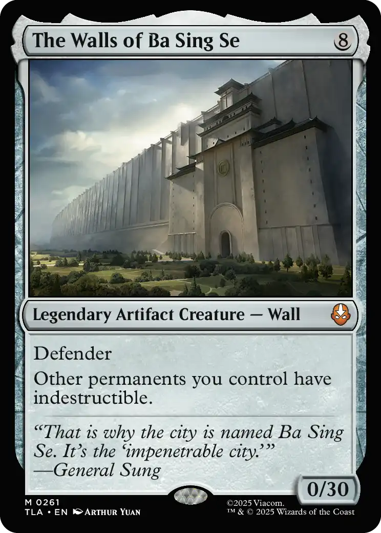 The Walls of Ba Sing Se