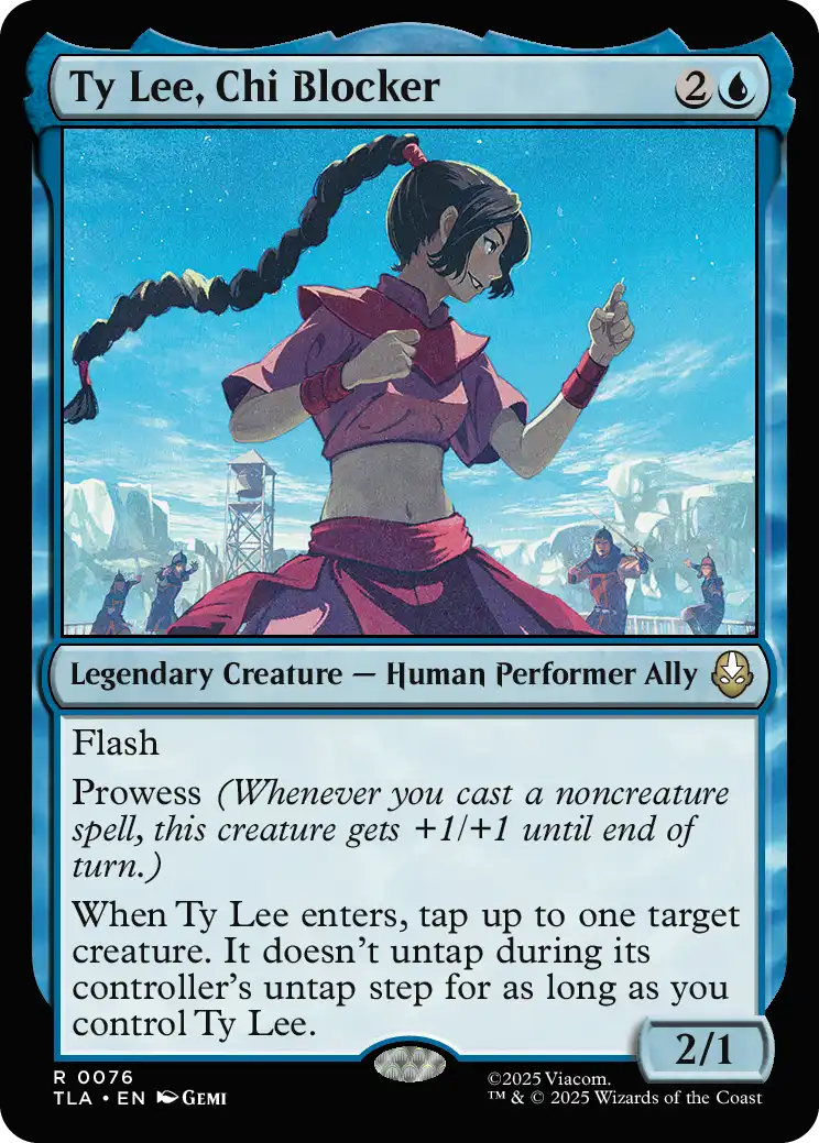 Ty Lee, Chi Blocker