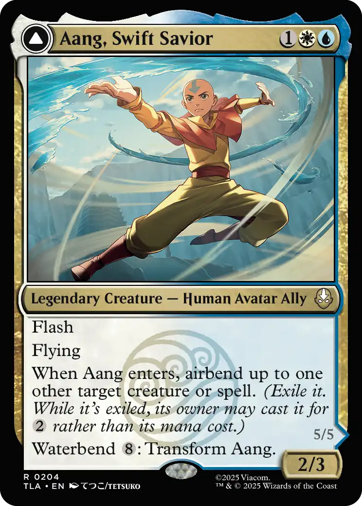 Aang, Swift Savior