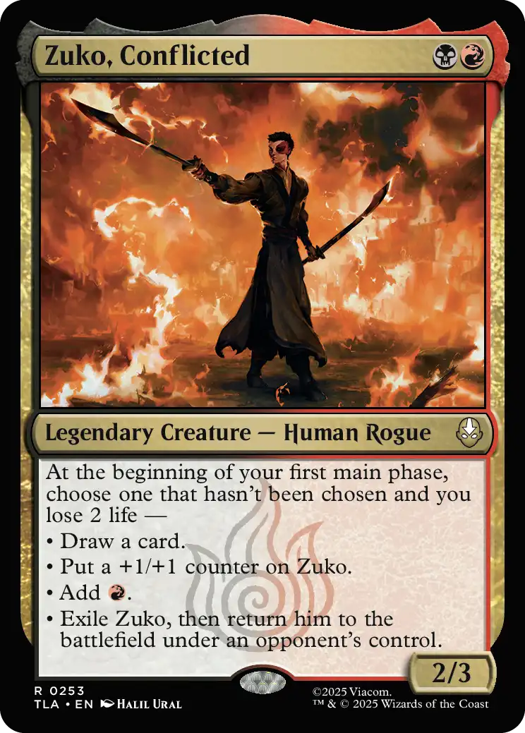 Zuko, Conflicted