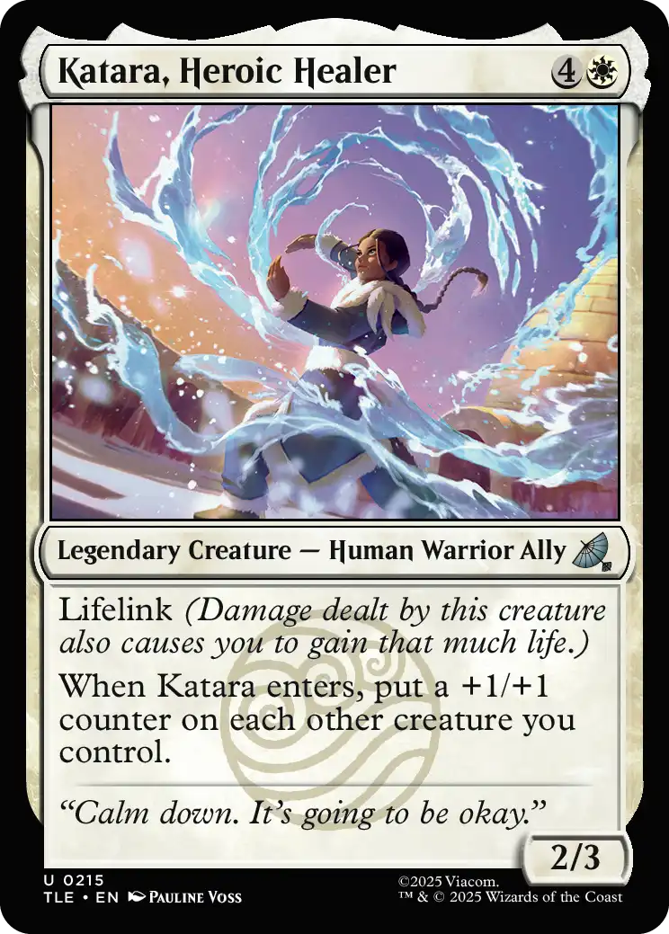 Katara, Heroic Healer