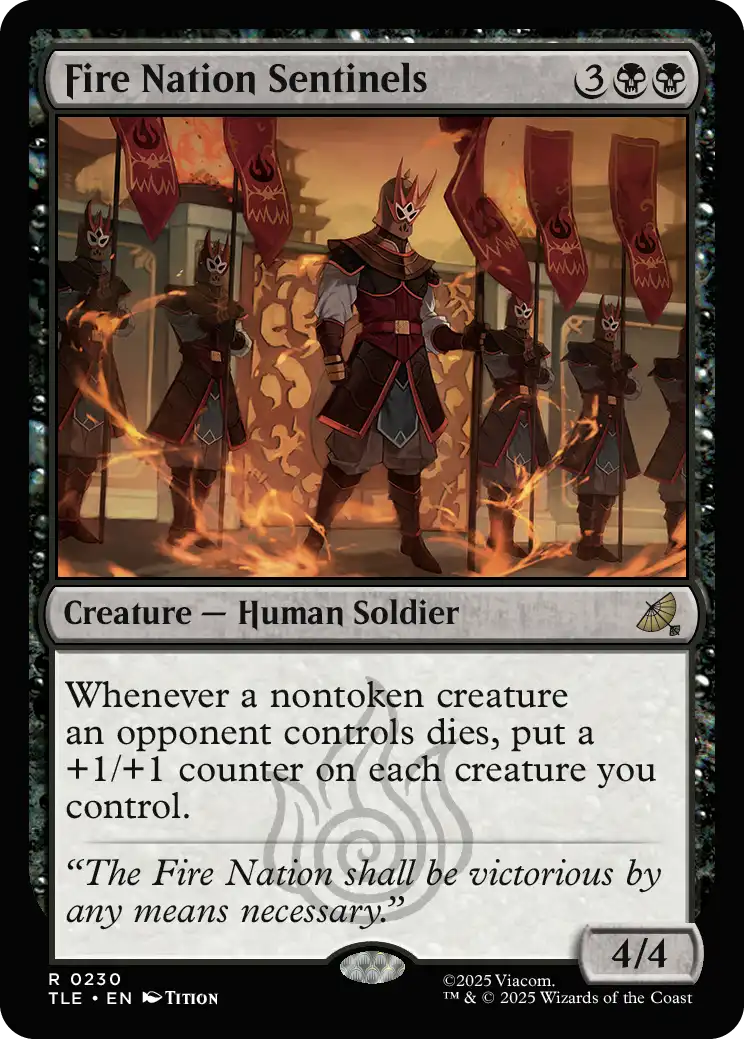 Fire Nation Sentinels